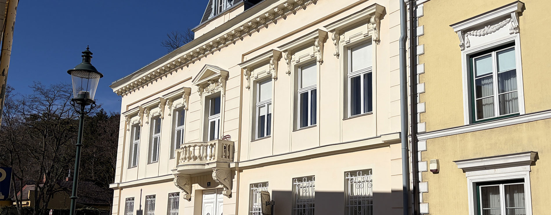 Aktuelle Aufnahme vom Haus Worcell in der Marchetstrasse 6
